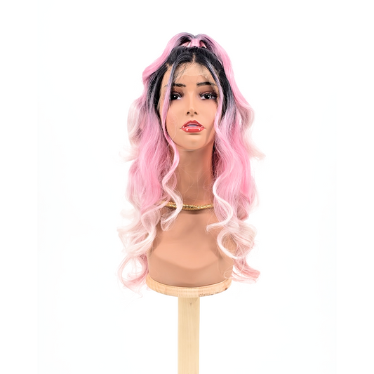 "Cotton Candy" Realistic Lace Front Wig