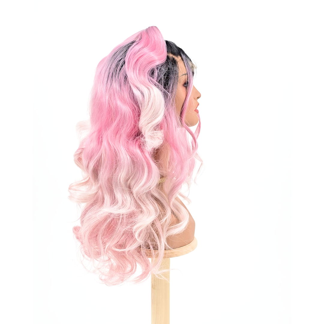 "Cotton Candy" Realistic Lace Front Wig