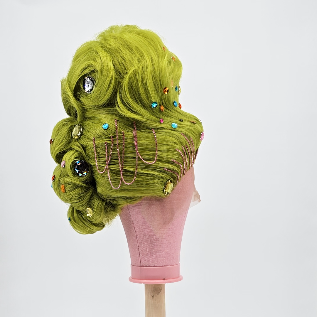 "Glitter Funk" Realistic Lace Front Wig