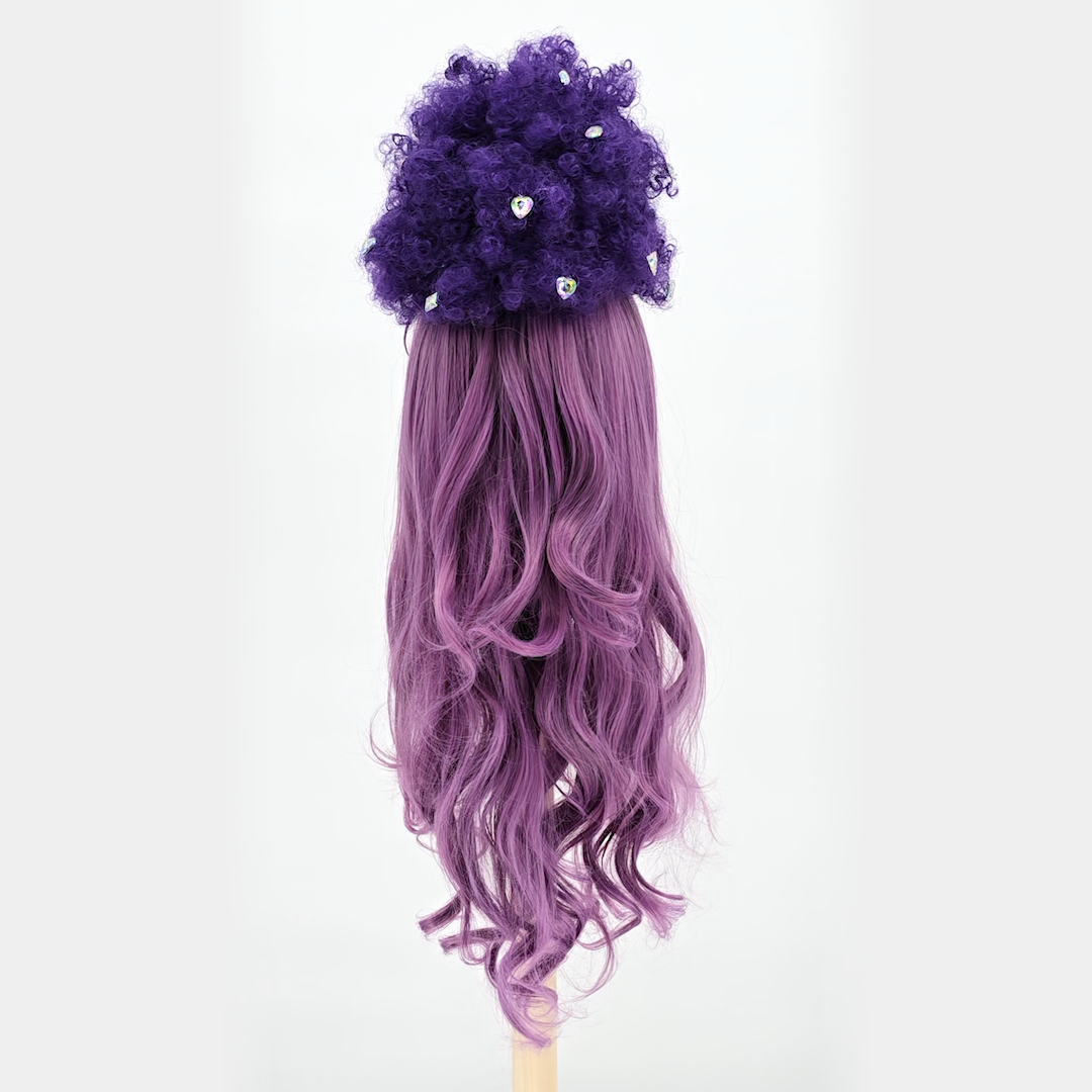 "Lavender" Realistic Lace Front Wig