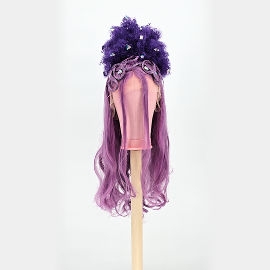"Lavender" Realistic Lace Front Wig