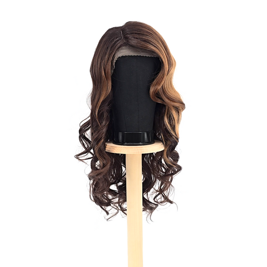 "Luna Latte" Realistic Lace Front Wig