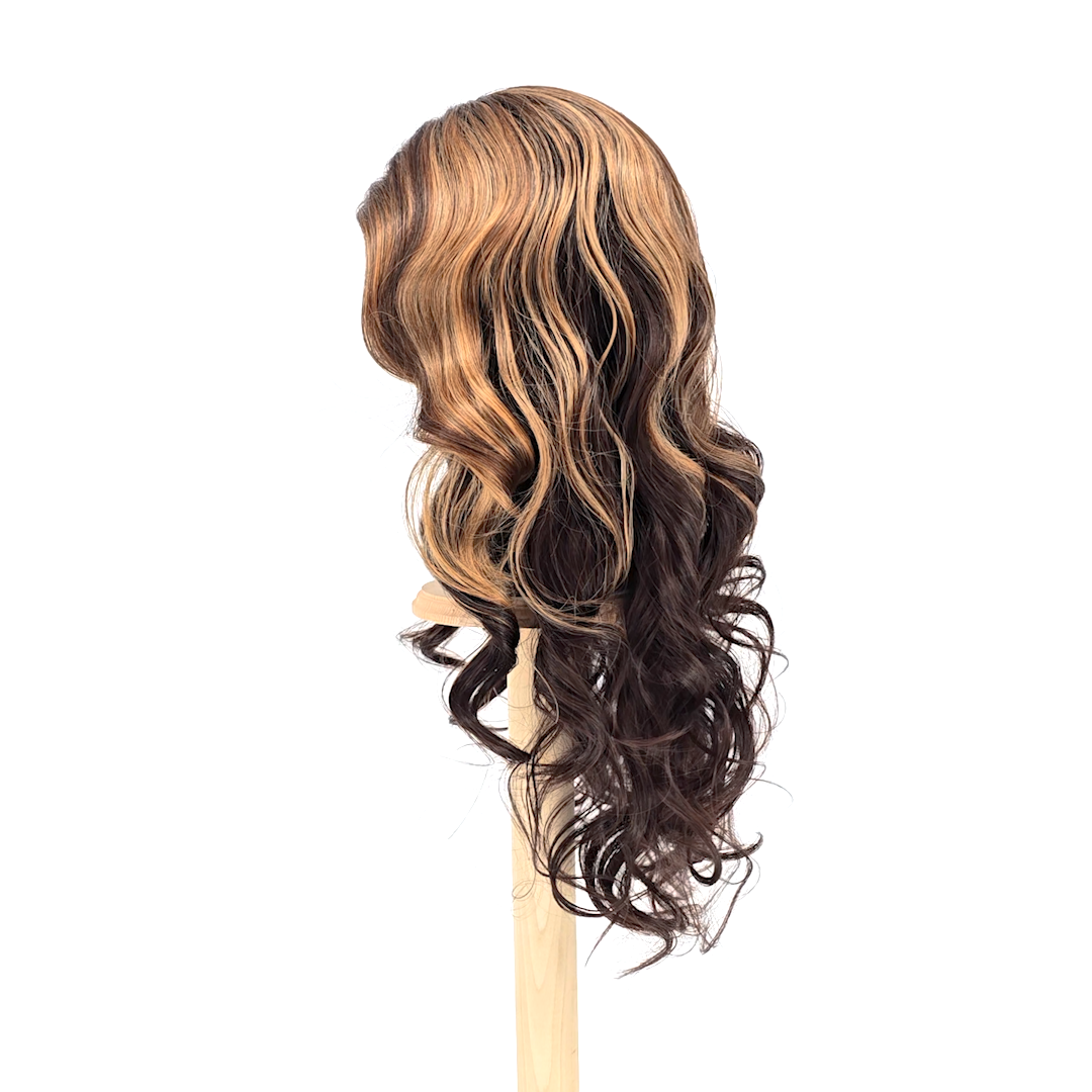 "Luna Latte" Realistic Lace Front Wig