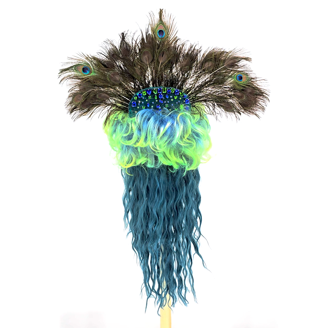 "Peacock" Realistic Lace Front Wig