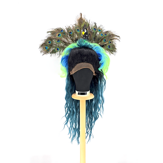 "Peacock" Realistic Lace Front Wig