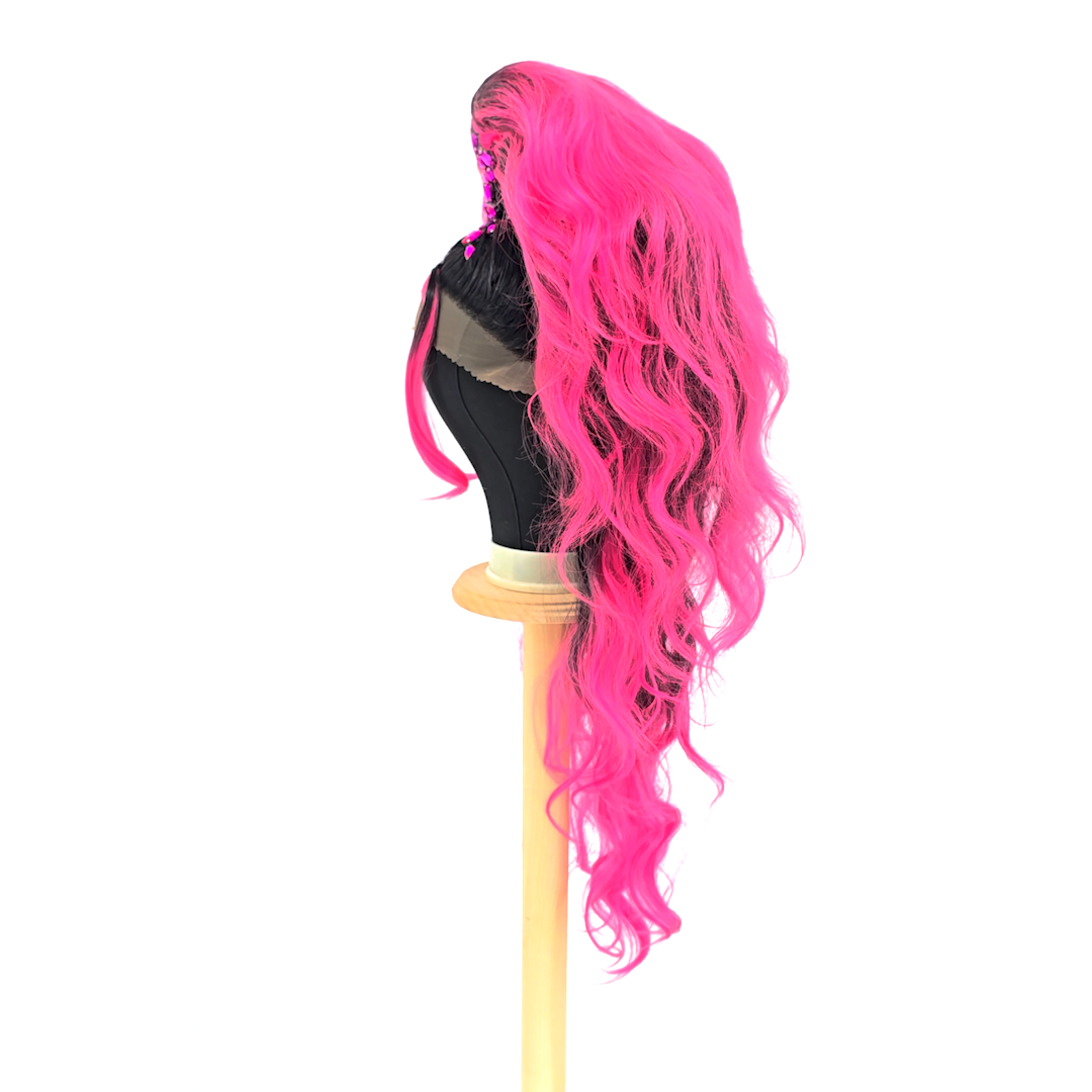 "Punk Princess" Realistic Lace Front Wig