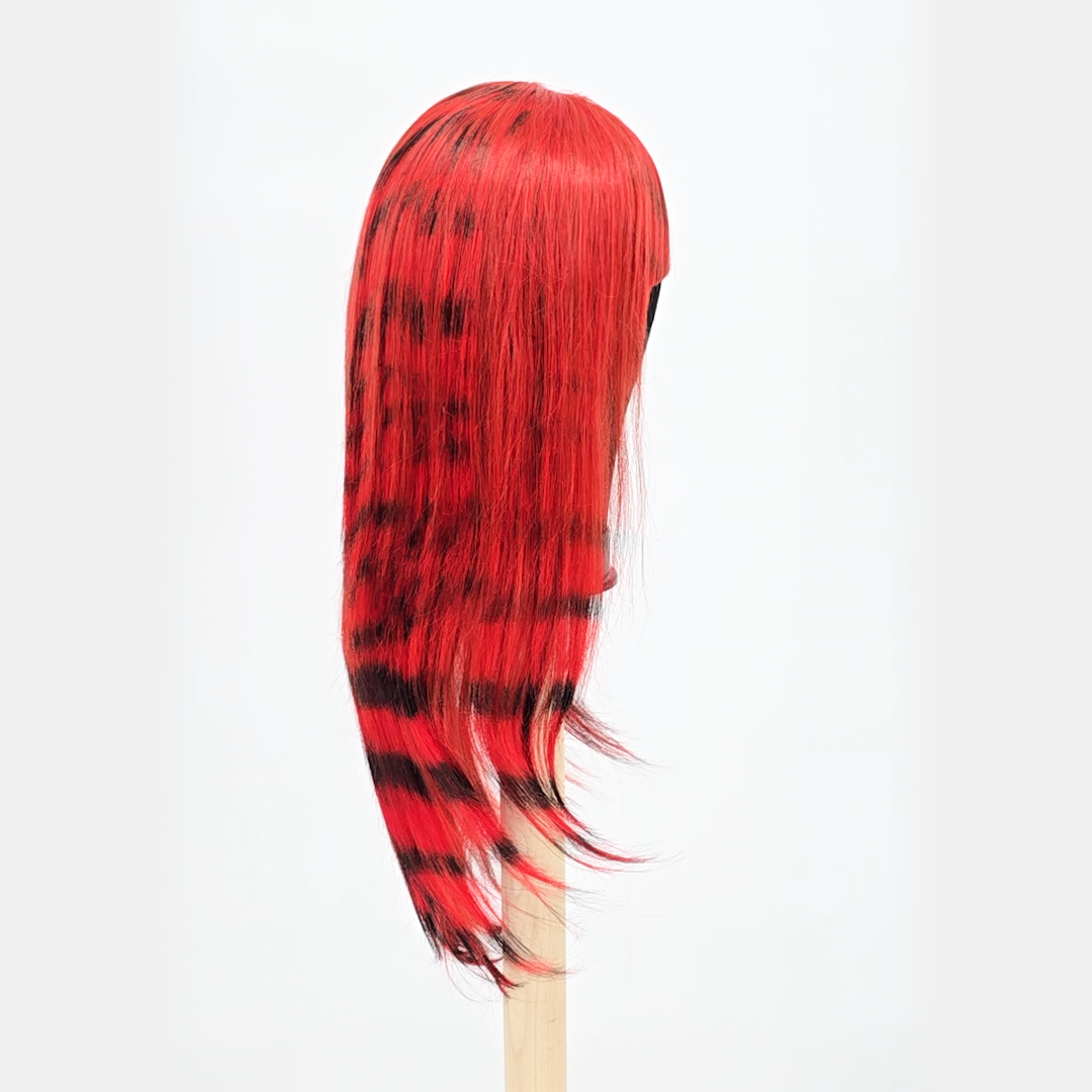 "Red Cheetah" Realistic Wear & Go Wig