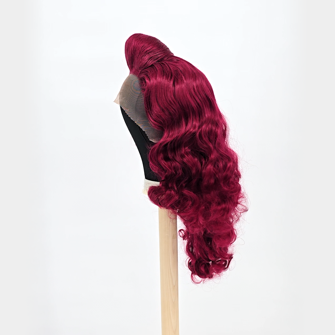 "Retro" Realistic Lace Front Wig