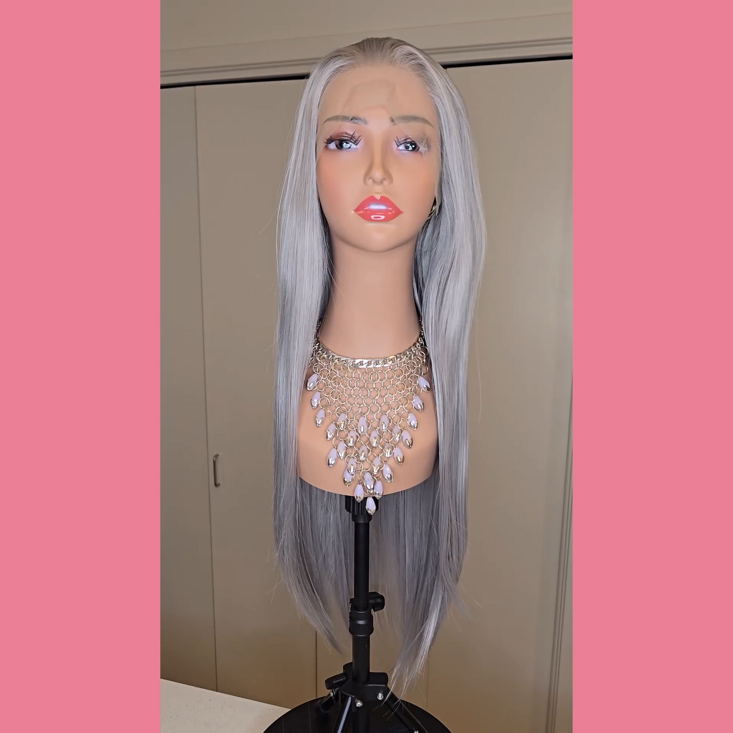 "Storm" Realistic Lace Front Wig