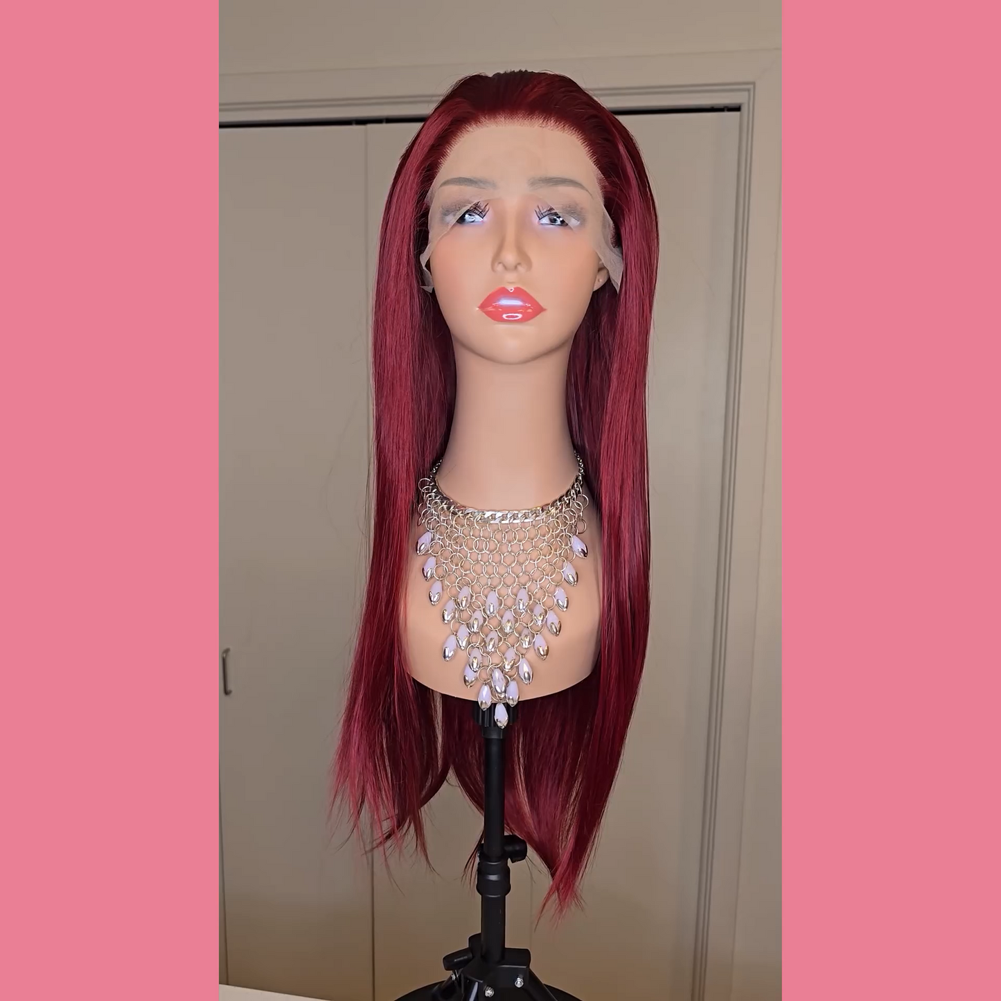"Vixen" Realistic Lace Front Wig