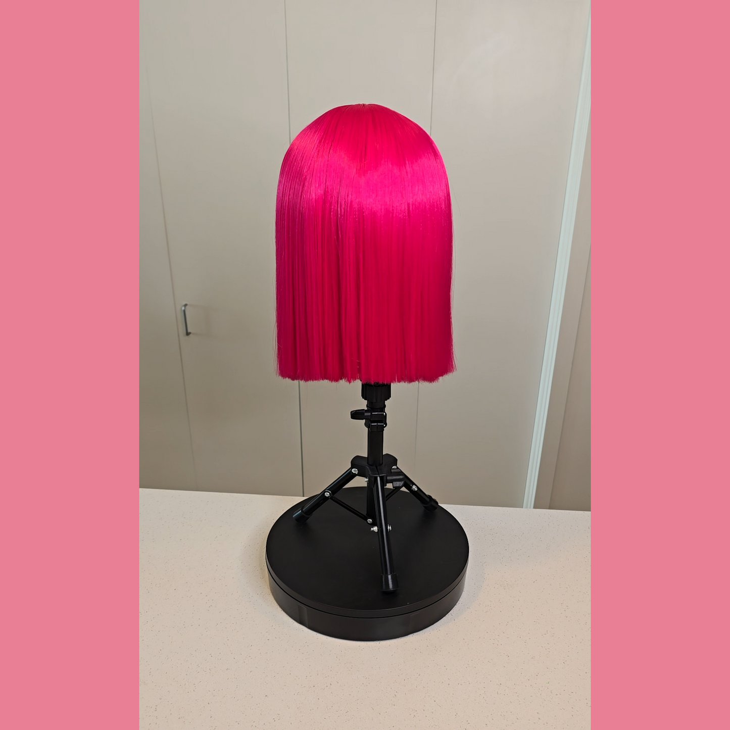 "Pink Cleo" Realistic Wear & Go Wig