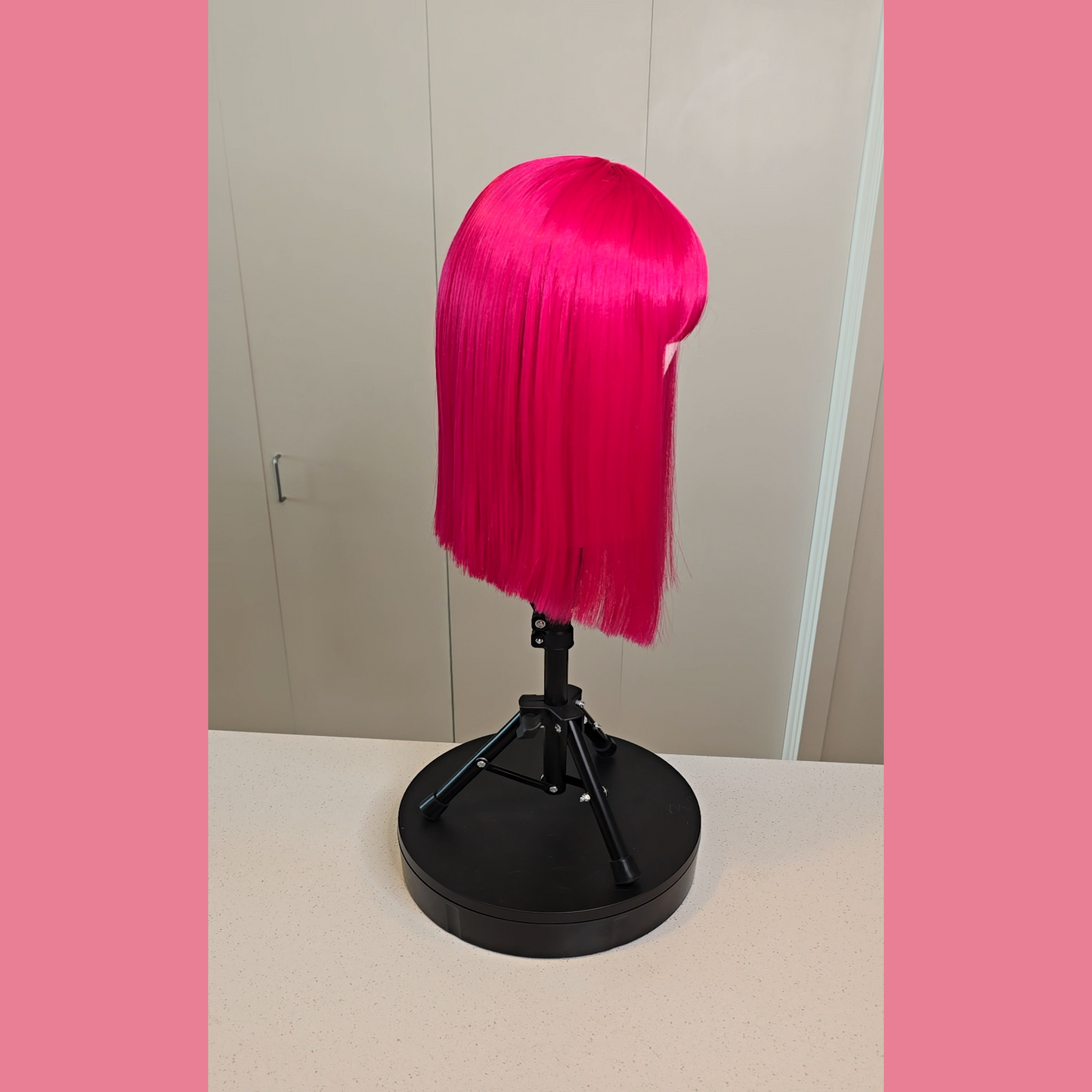 "Pink Cleo" Realistic Wear & Go Wig