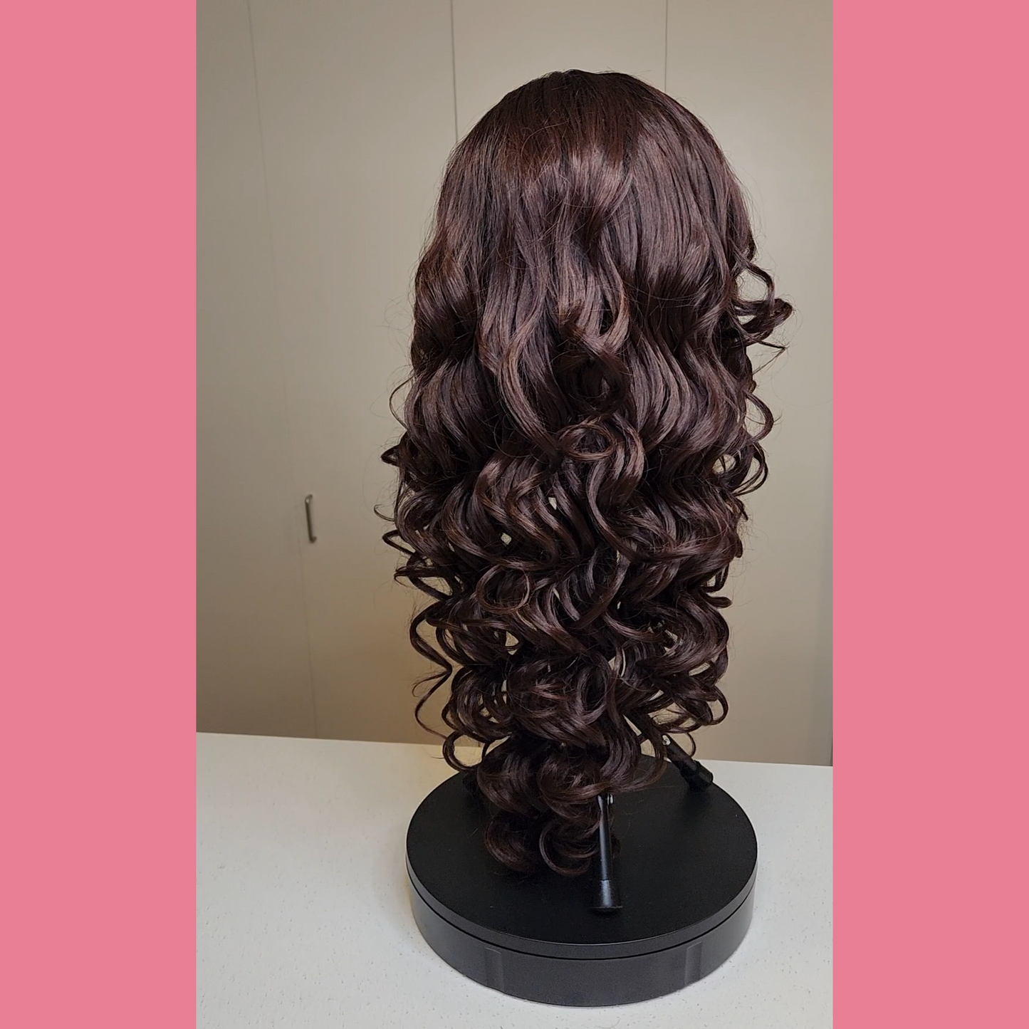 "Cinnamon" Realistic Lace Front Wig