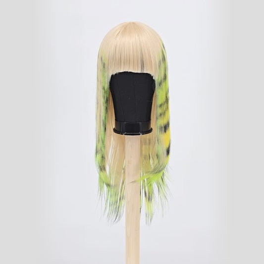 "Green Cheetah" Realistic Wear & Go Wig